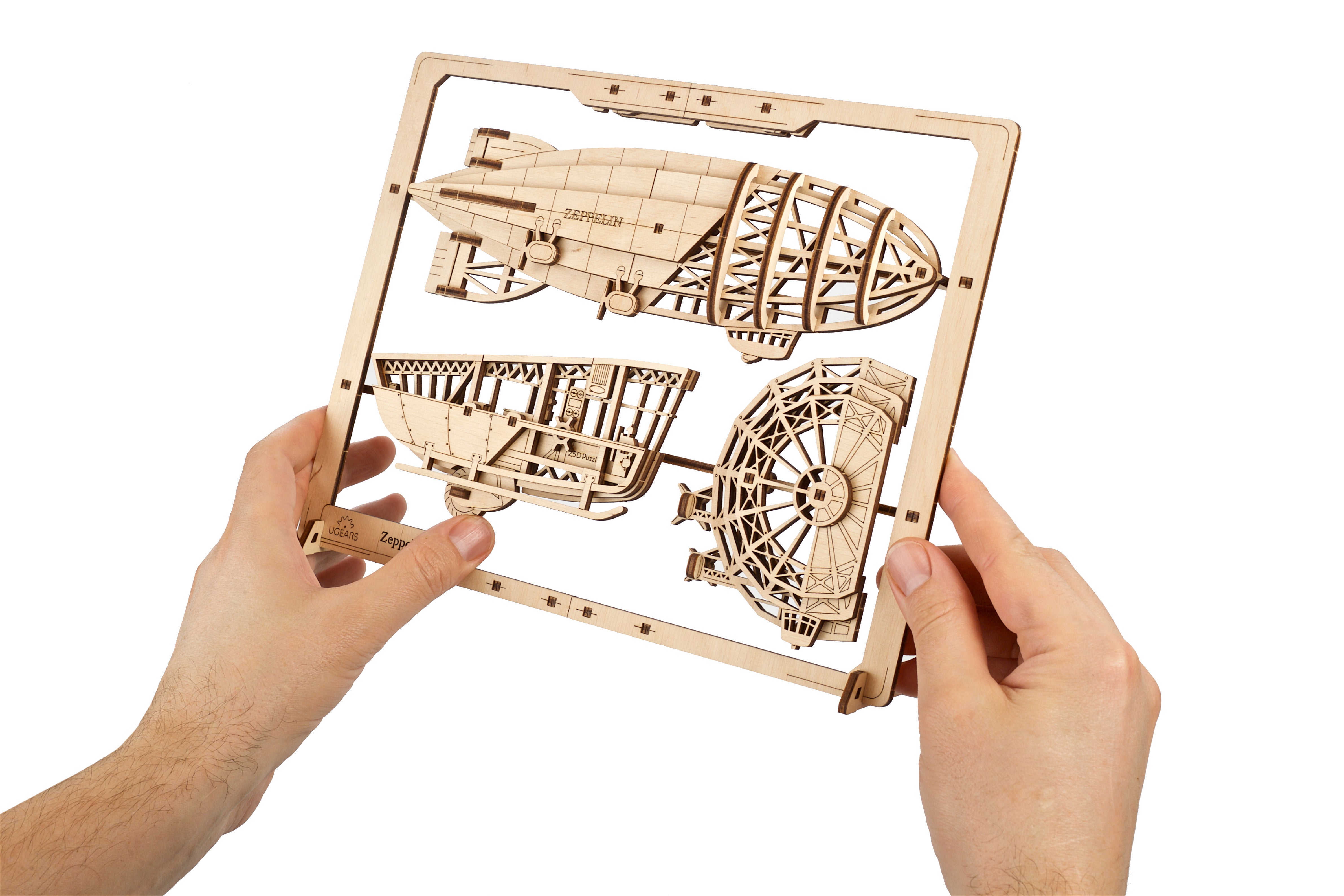 Luftschiff/Zeppelin - 2,5D Wandbild