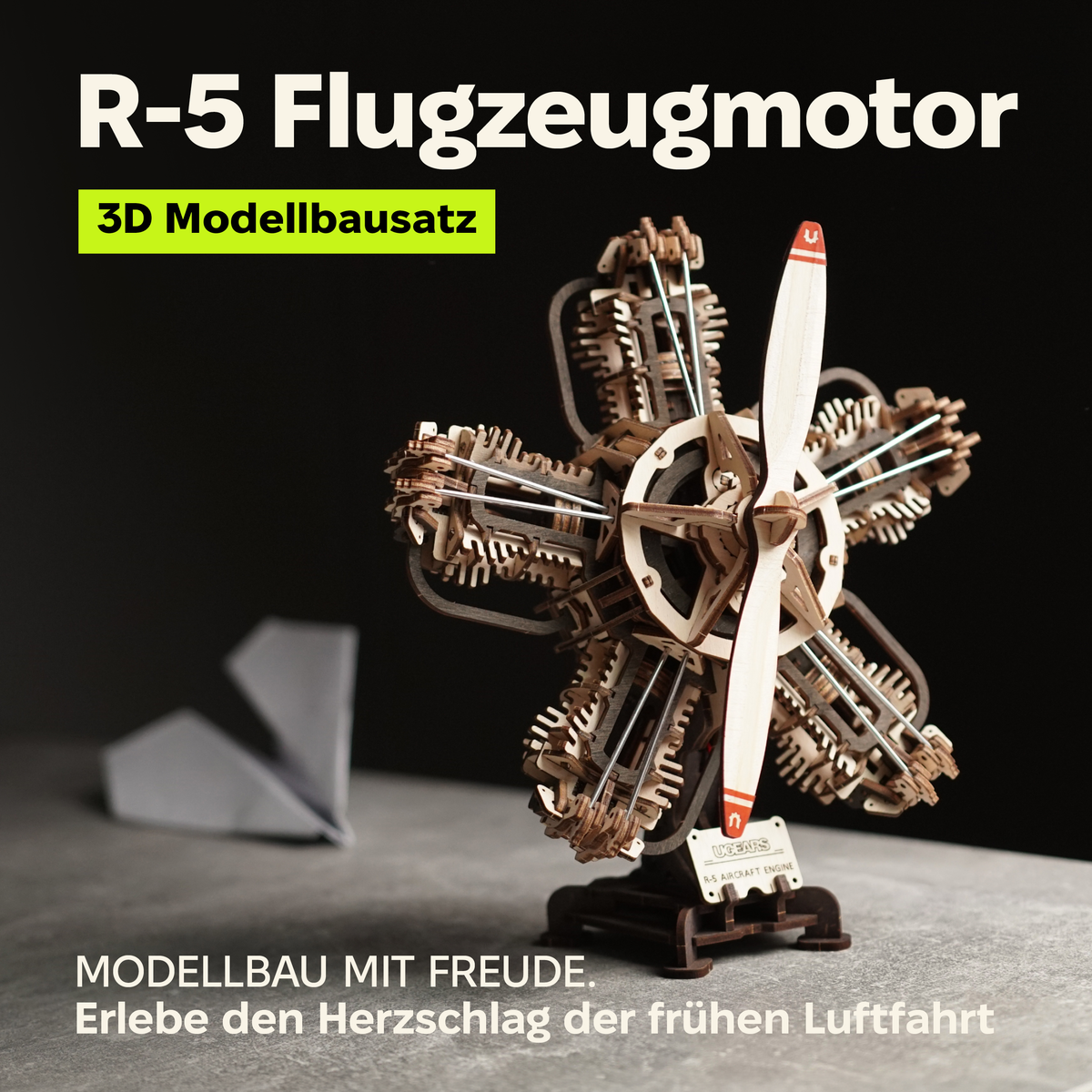 R5-Flugzeugmotor/Sternmotor