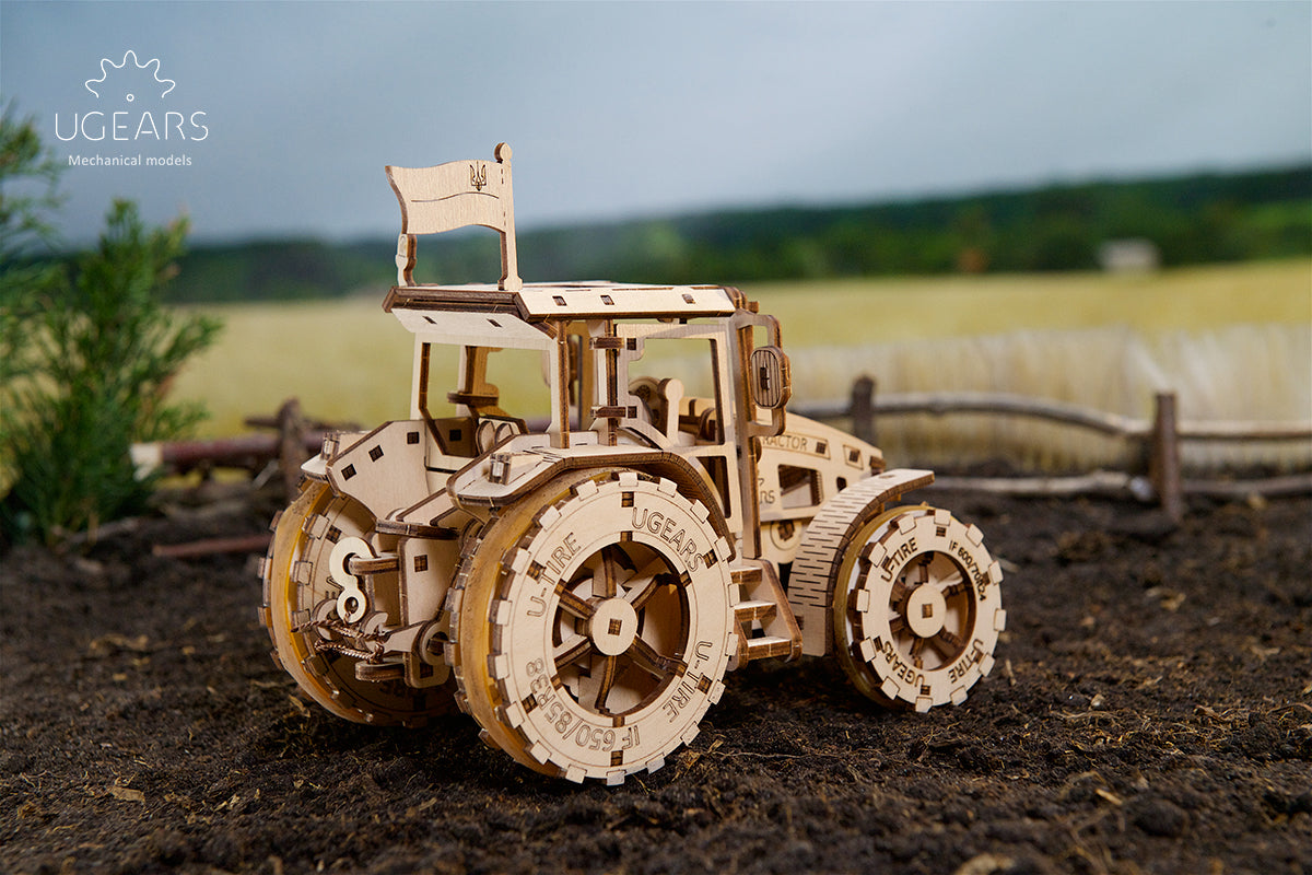 Moderner Traktor