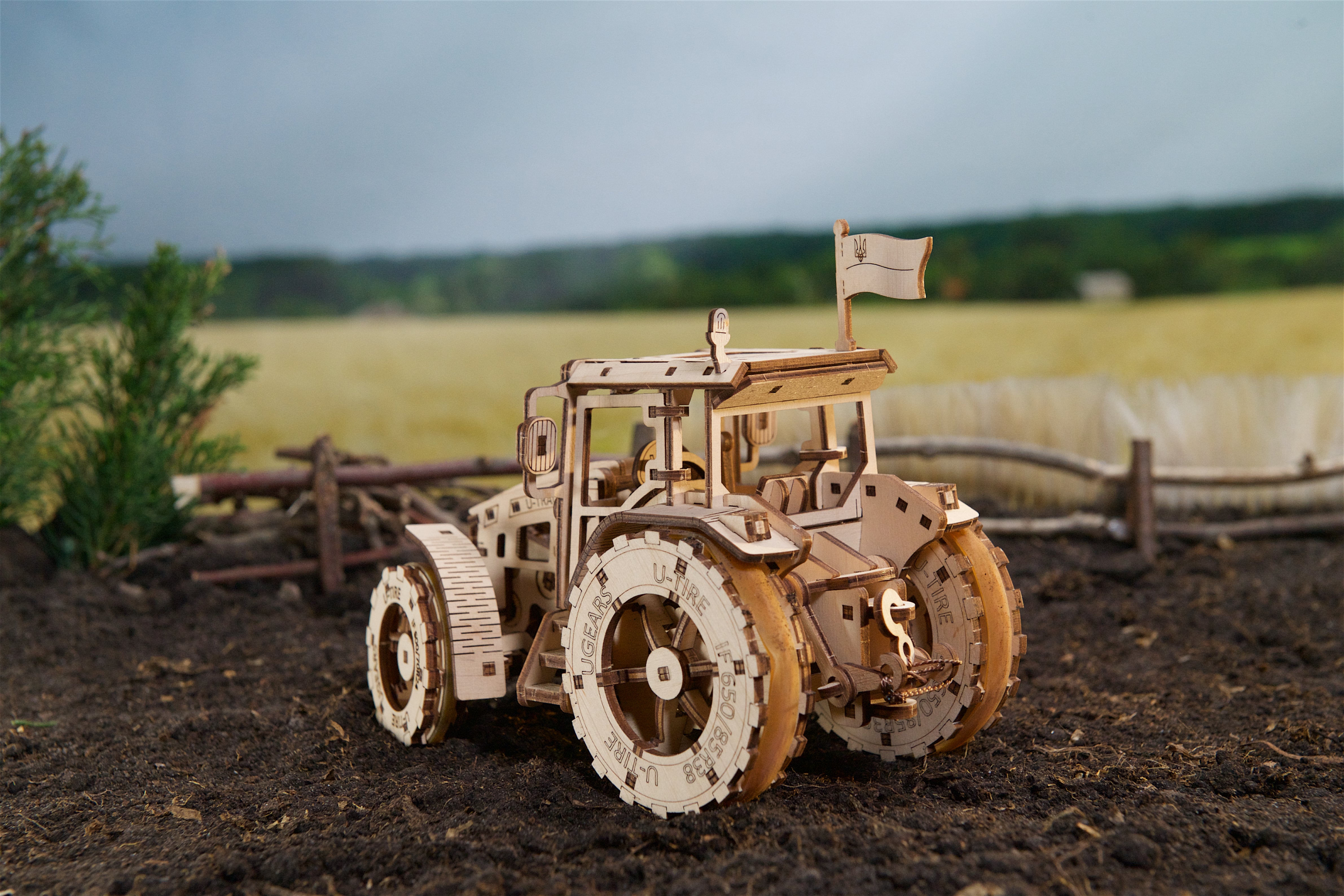 Moderner Traktor
